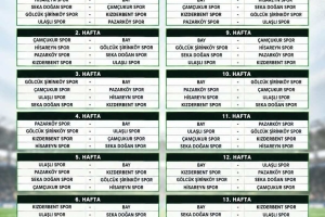 Kızderbent Spor U17 Takımının Fikstürü Belli Oldu