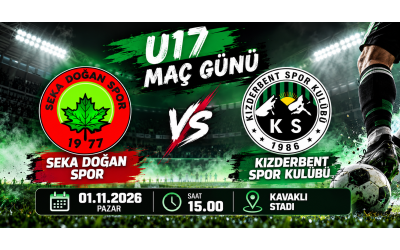 U17 Maç Günü | Seka Doğan Spor - Kızderbent Spor 