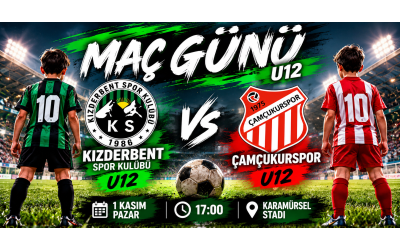 U12 Maç Günü | Kızderbent Spor - Çamçukur Spor
