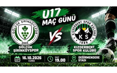 U17 Maç Günü | Şirinköy Spor - Kızderbent Spor 