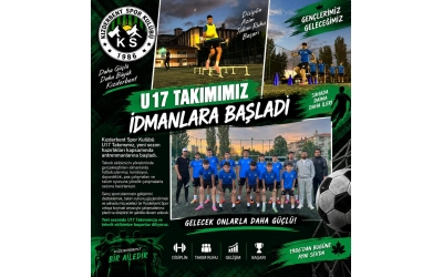 U17 Takımımız İdmanlara Başladı