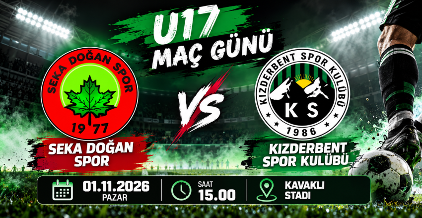 U17 Maç Günü | Seka Doğan Spor - Kızderbent Spor 