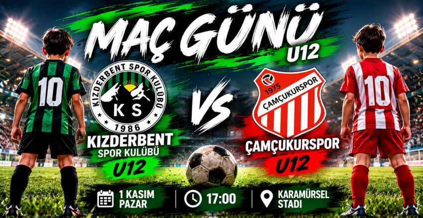 U12 Maç Günü | Kızderbent Spor - Çamçukur Spor