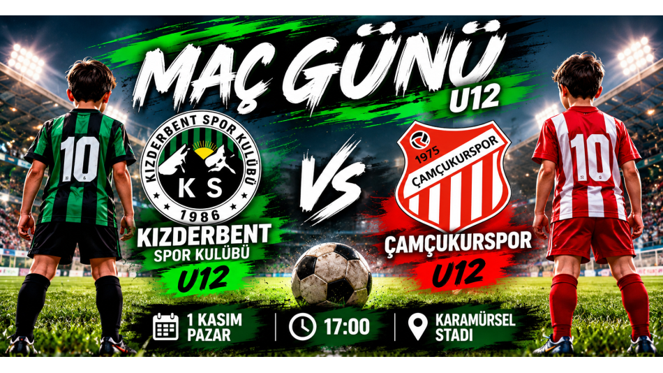U12 Maç Günü | Kızderbent Spor - Çamçukur Spor