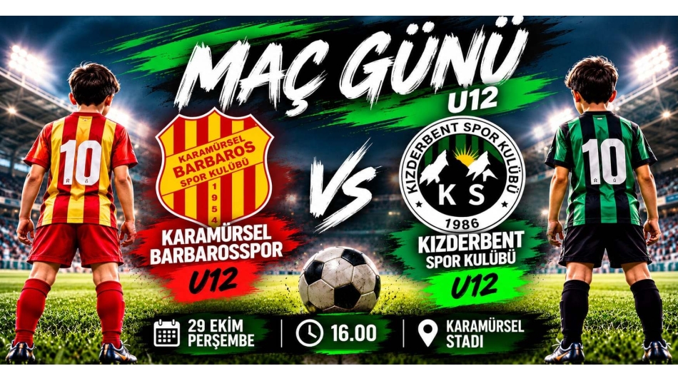 U12 Maç Günü | Barbaros Spor - Kızderbent Spor